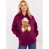 Italy Moda Megztinis-DHJ-BL-A8695.65P-violetinė