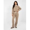 Italy Moda Džemperis moterims -IT-BL-22212.82-ciemny bezowy