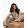 Italy Moda Džemperis moterims -IT-BL-22212.82-ciemny bezowy