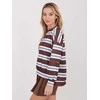 Italy Moda Džemperis moterims -IT-BL-9780-1.48-ciemny ruda