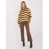 Italy Moda Džemperis moterims-IT-BL-9780.26-ruda