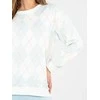 Italy Moda Džemperis moterims-MI-BL-4003.65-mietowy