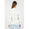Italy Moda Džemperis moterims-MI-BL-4003.65-mietowy