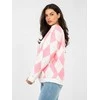 Italy Moda Džempreris moterim-MI-BL-4003.65-rožinė