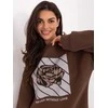 Italy Moda Džempreris moterim-MI-BL-4216.15-ruda