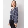 Italy Moda Palaidinė-DHJ-BZ-12283-1.93P-tamsiai mėlyna
