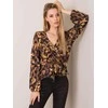 Italy Moda Palaidinė-DHJ-BZ-12283.94P-ruda