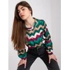 Italy Moda Palaidinė-DHJ-BZ-12311.49P-tamsiai žalia