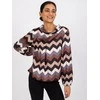Italy Moda Palaidinė-DHJ-BZ-12311.49P-juoda-smėlio spalvos