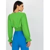 Italy Moda Palaidinė-DHJ-BZ-13866.92P-šviesiai žalia