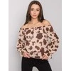 Italy Moda Palaidinė-DHJ-BZ-15168.15P-smėlio spalvos