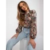 Italy Moda Palaidinė-DHJ-BZ-15170.39-tamsiai smėlio spalvos