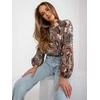 Italy Moda Palaidinė-DHJ-BZ-15170.39-tamsiai smėlio spalvos