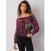 Italy Moda Palaidinė-DHJ-BZ-15175-2.10P-tamsiai violetinė
