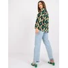 Italy Moda Palaidinė-DHJ-BZ-15256.53P-juoda-žalia