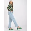 Italy Moda Palaidinė-DHJ-BZ-15256.53P-juoda-žalia