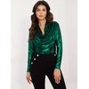 Italy Moda Bluzka-DHJ-BZ-15268.30-ciemny žalia