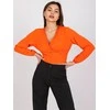 Italy Moda Palaidinė-DHJ-BZ-15672.40-oranžinė