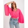 Italy Moda Palaidinė-DHJ-BZ-16503.30X-fluo rožinė
