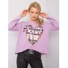 Italy Moda Palaidinė-DHJ-BZ-21103.06P-šviesiai violetinė