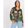 Italy Moda Palaidinė-DHJ-BZ-6033-2.46P-žalia