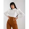 Italy Moda Palaidinė-DHJ-BZ-6533A.44P-balta