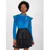 Italy Moda Palaidinė-DHJ-BZ-6533A.44P-tamsiai mėlyna