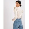 Italy Moda Palaidinė-DHJ-BZ-6533A.44P-šviesiai smėlio spalvos