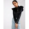 Italy Moda Palaidinė-DHJ-BZ-6533A.44P-juoda