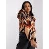 Italy Moda Palaidinė-DHJ-BZ-6533C-1.81P-juoda-smėlio spalvos