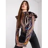 Italy Moda Palaidinė-DHJ-BZ-6533C.90-juoda-smėlio spalvos