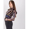 Italy Moda Palaidinė-DHJ-BZ-6533C.90-juoda-smėlio spalvos