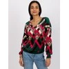 Italy Moda Palaidinė-DHJ-BZ-6550-4,40-tamsiai žalia