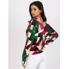 Italy Moda Palaidinė-DHJ-BZ-6550.74P-tamsiai žalia