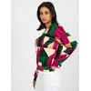 Italy Moda Palaidinė-DHJ-BZ-6550.74P-tamsiai žalia