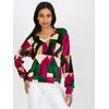 Italy Moda Palaidinė-DHJ-BZ-6550.74P-tamsiai žalia