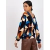 Italy Moda Palaidinė-DHJ-BZ-6550.74P-tamsiai mėlyna