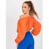 Italy Moda Palaidinė-DHJ-BZ-6816.57-oranžinė