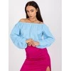 Italy Moda Palaidinė-DHJ-BZ-6816.57-šviesiai mėlyna