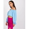 Italy Moda Palaidinė-DHJ-BZ-6816.57-šviesiai mėlyna