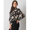Italy Moda Palaidinė-DHJ-BZ-8501.79-juoda-smėlio spalvos