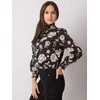 Italy Moda Palaidinė-DHJ-BZ-8501.79-juoda-smėlio spalvos