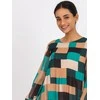 Italy Moda Palaidinė-DHJ-BZ-8643.38P-tamsiai žalia
