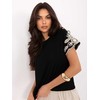 Italy Moda Bluzka-IR-BZ-F350.08P-juoda