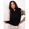 Italy Moda Bluzka-IR-BZ-F350.08P-juoda