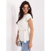 Italy Moda Bluzka-IR-BZ-G53517.21-ecru