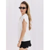 Italy Moda Bluzka-IR-BZ-RR33.07-ecru