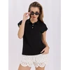 Italy Moda Bluzka-IR-BZ-RR33.07-juoda