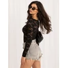 Italy Moda Bluzka-IR-BZ-XYS3704.02-juoda