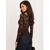 Italy Moda Bluzka-IR-BZ-XYS3704.02-ruda